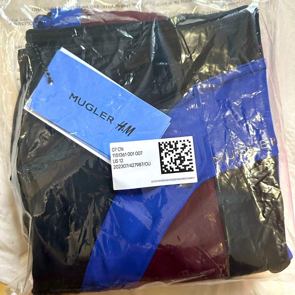 COPY - NEW !! H&M X MUGLER Collaboration